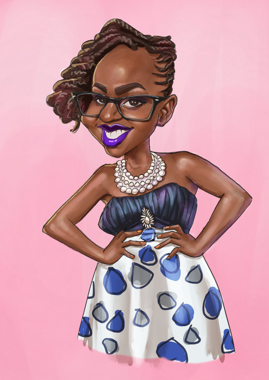 Waist-Up caricature
