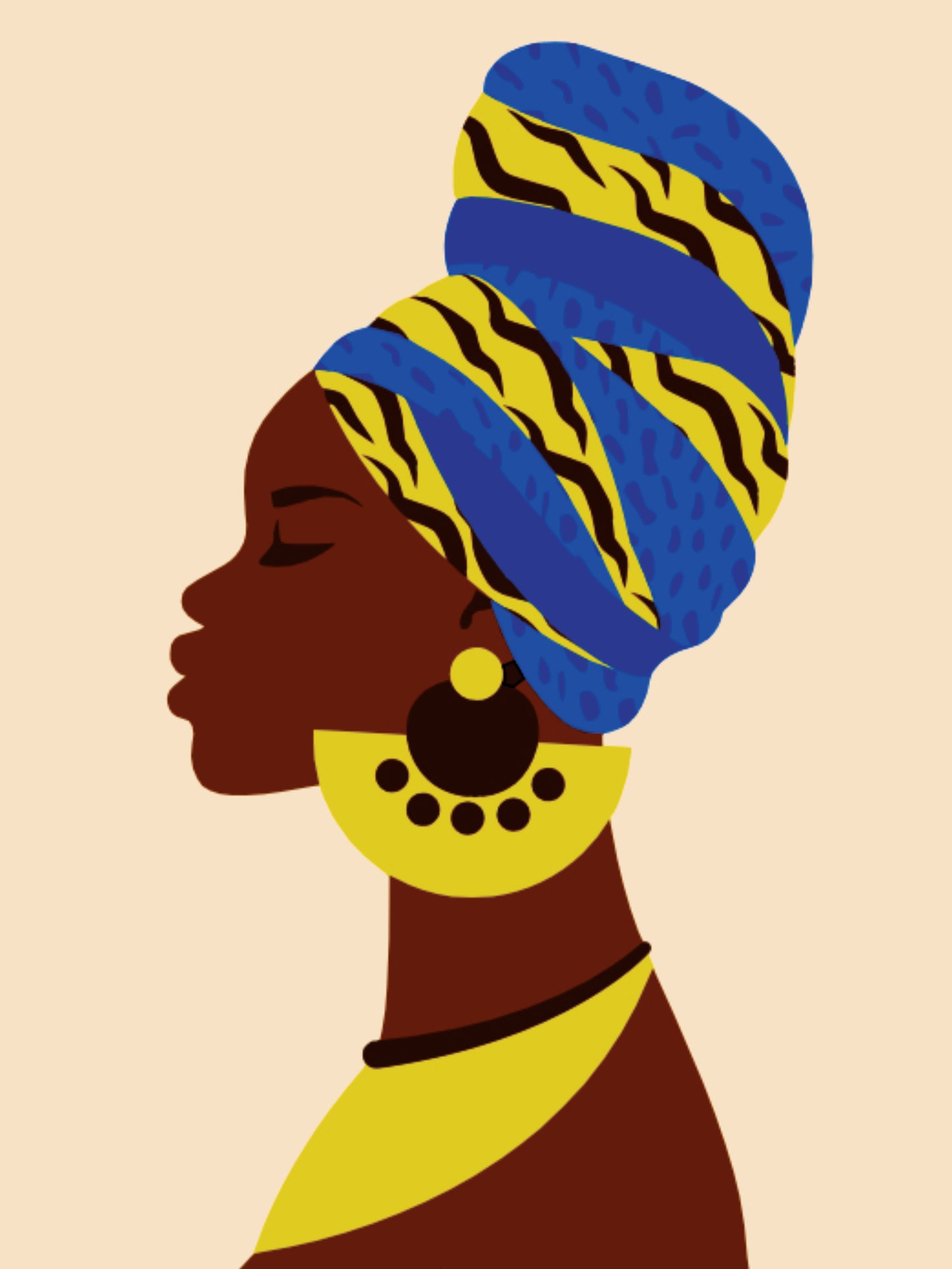 Turbaned queen mini kit
