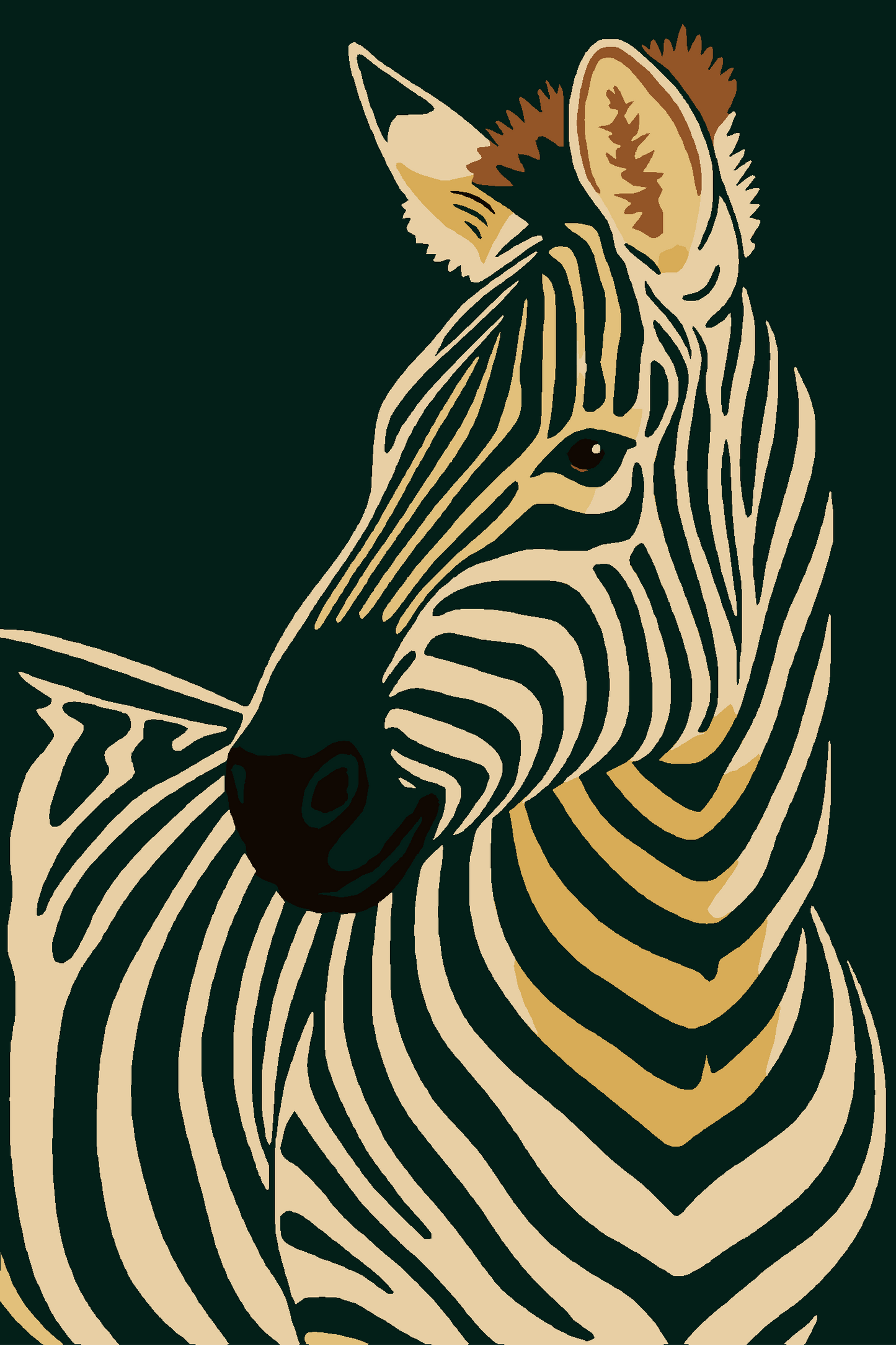 The Zebra Portrait
