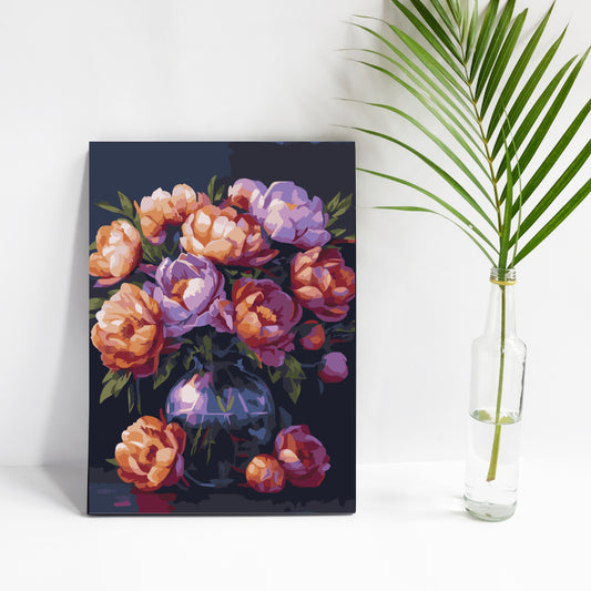 Midnight Peonies