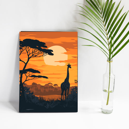 Giraffe Silhouette