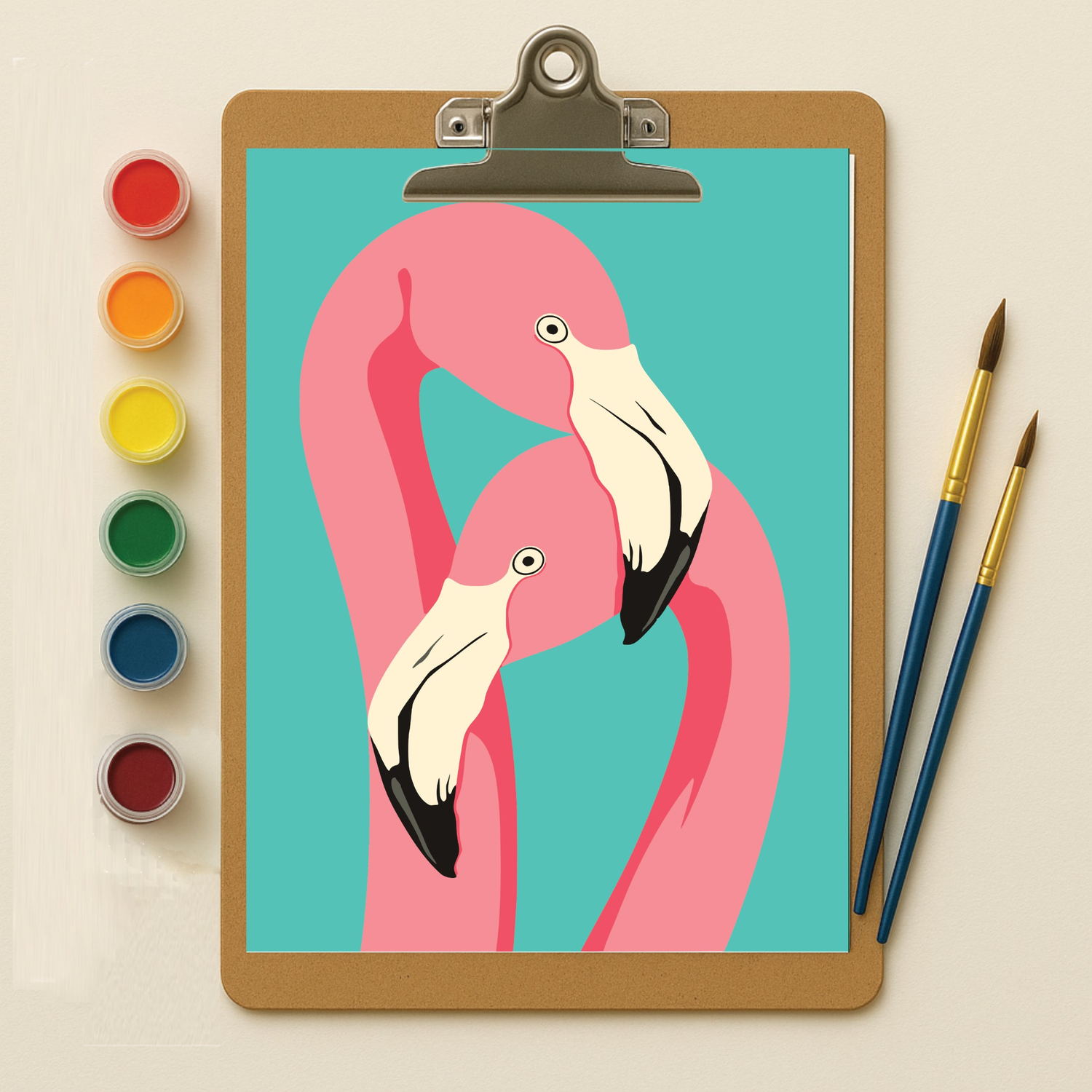 Mini Paint by Number Kit