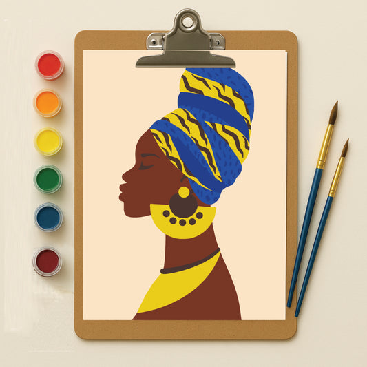 Turbaned queen mini kit