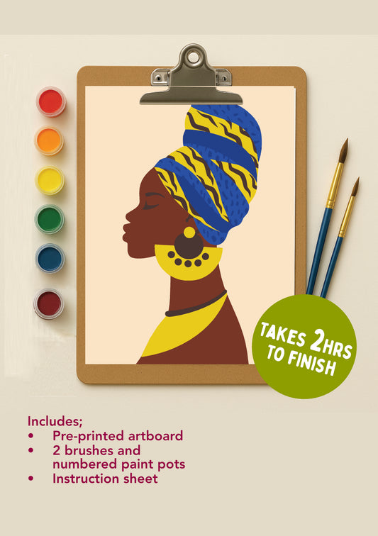 Turbaned queen mini kit
