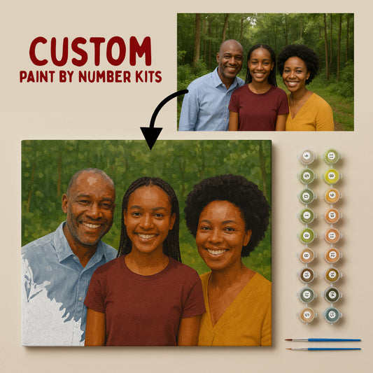 Custom Paint by number