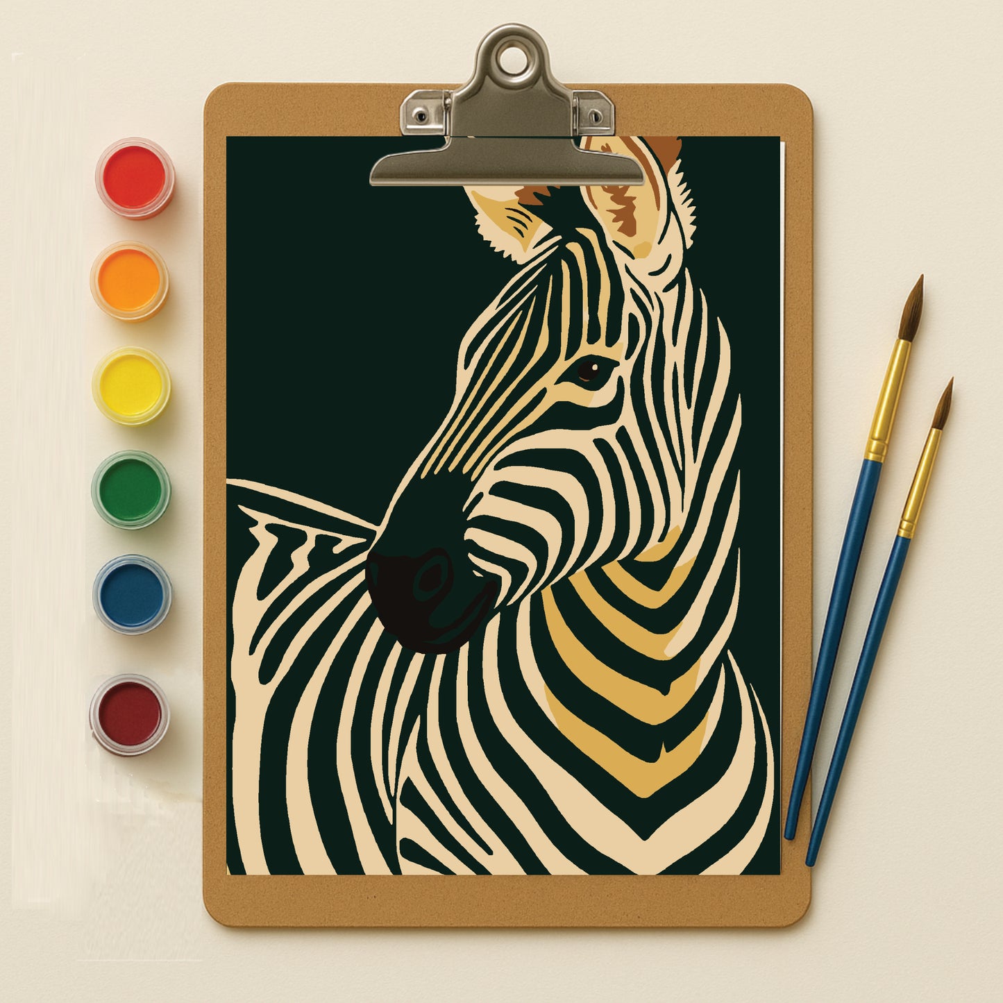 The Zebra Portrait