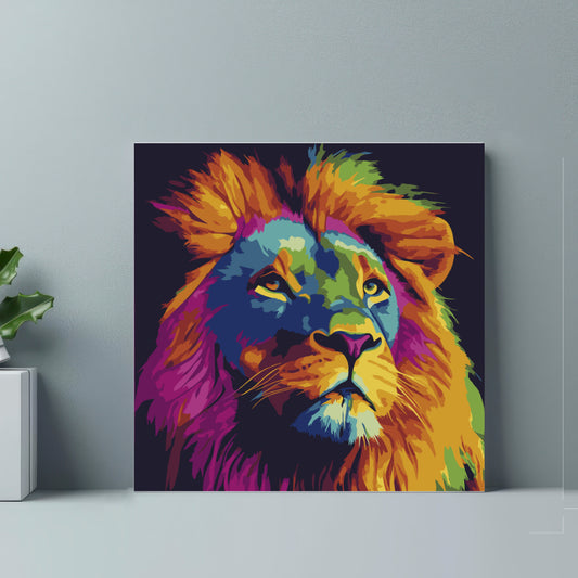 Lion Pop Art